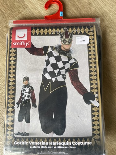 Gothic venetian harlequin - gothic,