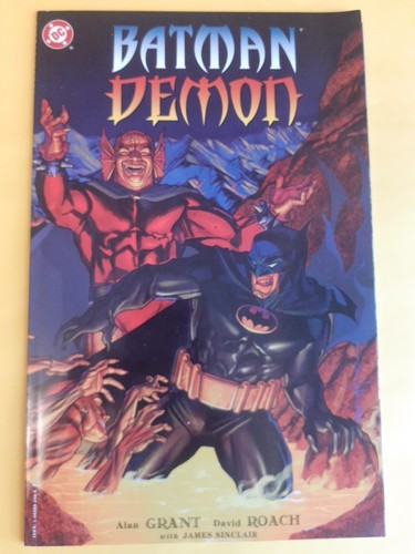 Batman demon paperback book - demon,