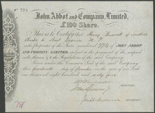 Great Britain: John Abbott &