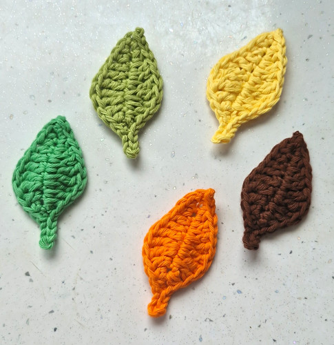 Set crochet mixed colour - set,
