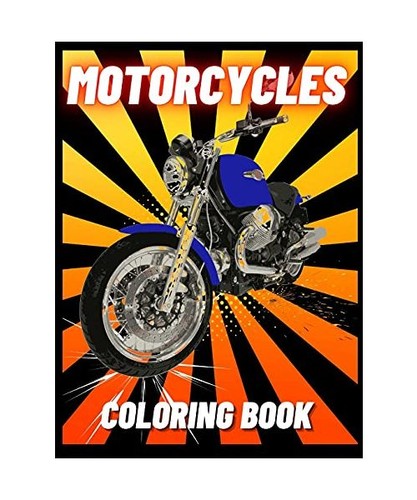 Motorcycles coloring book - motorcycles,