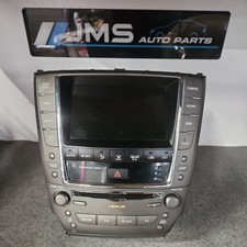 Lexus IS250 SE is220d radio stereo CD player SAT NAV head unit 