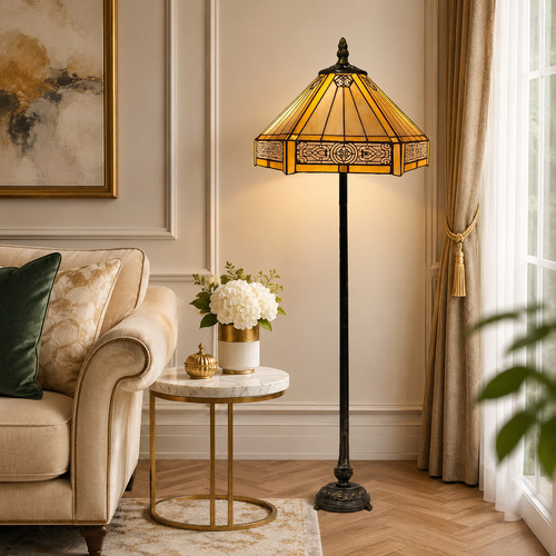 Tiffany style floor lamp - tiffany,