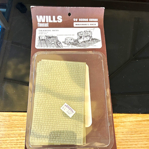 Wills finecast granite sets - finecast,