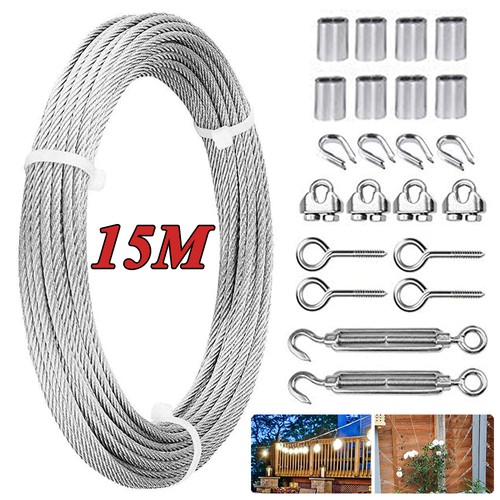 Wire rope kit - wire, stainless