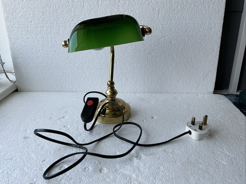 Mini banker lamp brass with - mini,