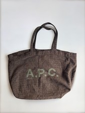 A.P.C. 100% Wool Large Tote