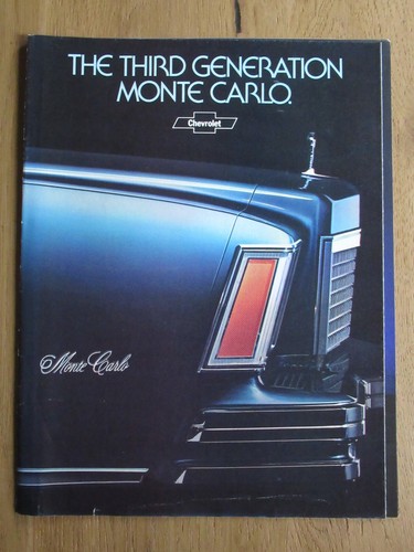 Chevrolet monte carlo mk3 - chevrolet,