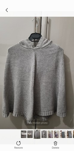 Fatface poncho with - poncho, hoodie