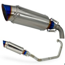 YZFR125 YZF-R125 Full GP Exhaust System Header Link Pipe 2008-2018 Blue Tip