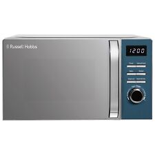 Russell Hobbs Digital Microwave 20L 800W Blue with Defrost Setting RHMD832OB