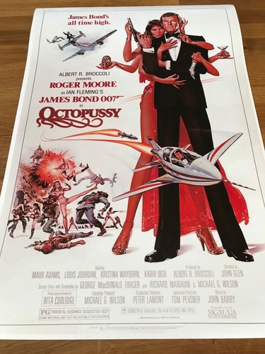 Large movie poster james - movie, bond