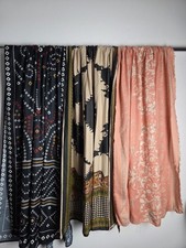 3x Ladies Pakistani Printed