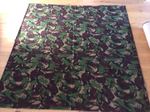Camouflage 100 cotton drill - camouflage, 100%