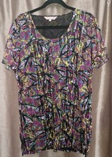 Michelle Hope Lace Top Size 14-16 New