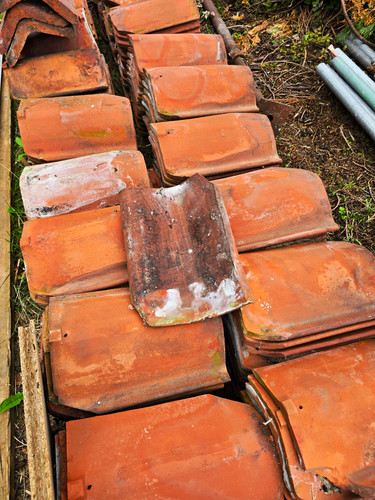 Clay pantiles about - pantiles,