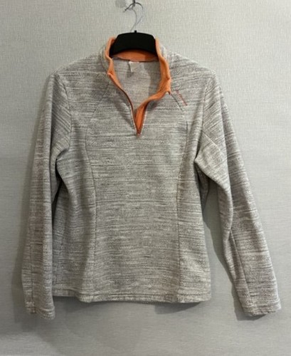 Women zip grey pullover - women's, 1/4