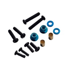 rc car Tamiya 1/10 scale hornet rear shock mounts screws/copper bush/ nuts