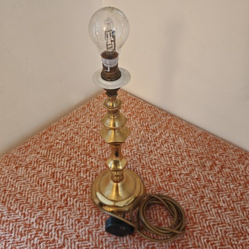 Vintage brass candlestick - vintage,