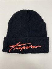 Trapstar Signature Beanie Woolly Winter Hat Black 2011/2012 OG 100% Authentic