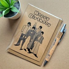 The Beatles Birthday card -