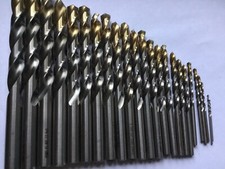 19 PIECE DORMER A002 REFILL SET   HSS TIN  1.0MM - 10.0MM   .5MM INCREMENTS  NEW