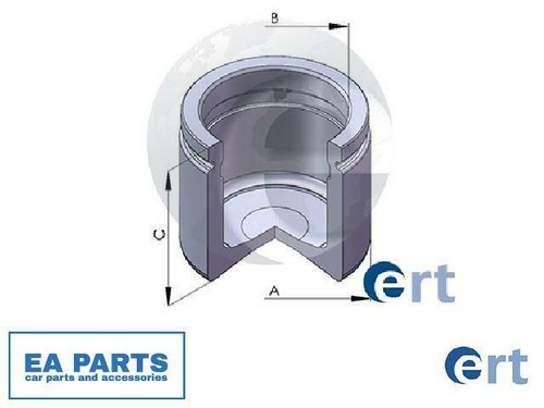 Piston brake caliper for - brake,