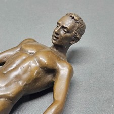 Bronze erotica woman sculpture - bronze,