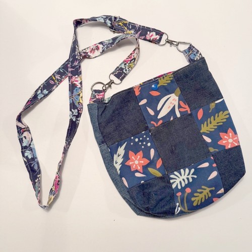 Patchwork reversible denim - patchwork,