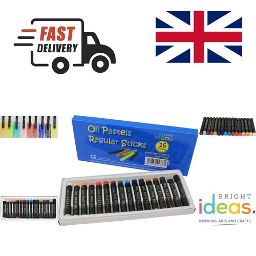 Assorted oil pastels - 16, for