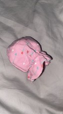 Baby Girl Pink Heart Mittins