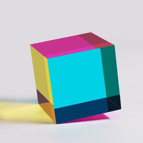 Cmy cube yuandian color - cmy,