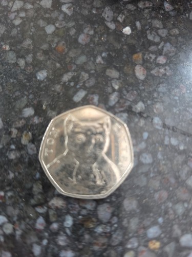 Tom kitten 2017 50p coin - kitten,