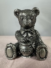 Pewter Vintage Teddy Bear Pin