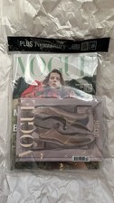 New unopened Vogue magazine December 2025 with pink shoes diary