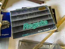 Fiat Regata owners manual classic
