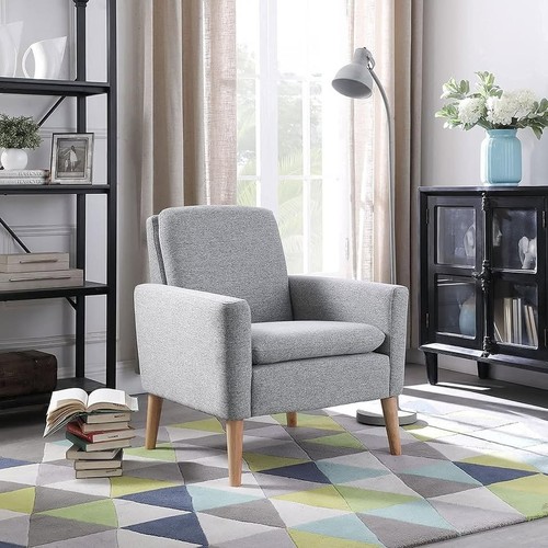 Armchair comfy fabric accent - comfy,