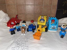 Duplo Figures And Vehicles