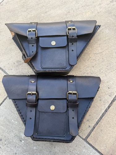 Pair motorcycle saddle bags - 1,