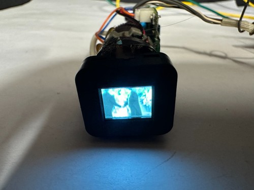 Crt mini cathode ray - b&w,