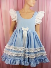sissy ADULT baby blue