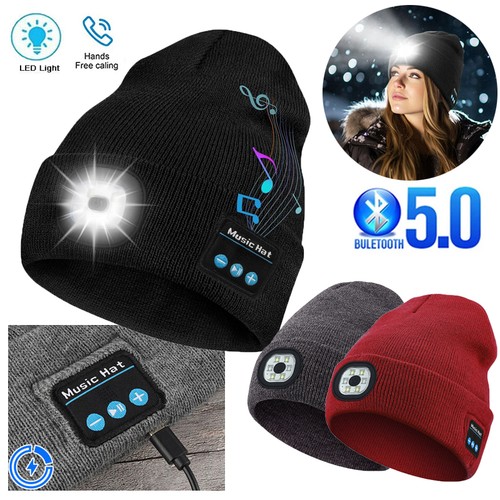 Unisex bluetooth beanie - bluetooth, hat