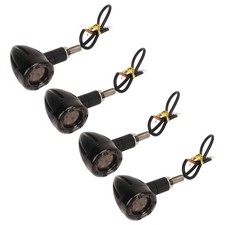 1-LED Indicator Light 4Pcs Motorcycle Turn Signal Light For Scooter ATV