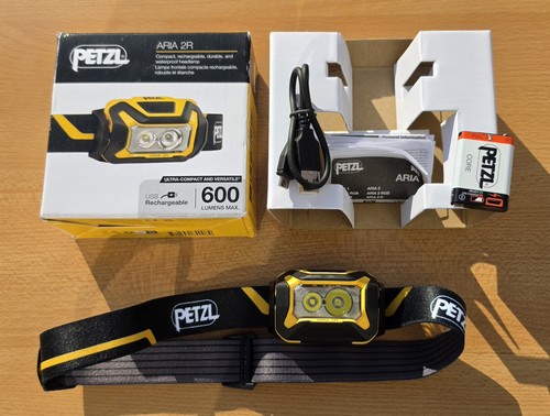 Petzl aria rechargeable - aria, 2r