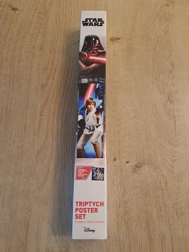 Starwars triptych poster set - starwars,