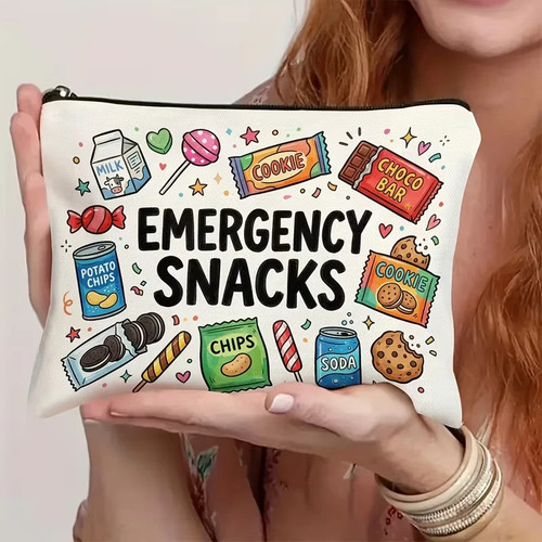 Emergency snacks canvas - snacks,