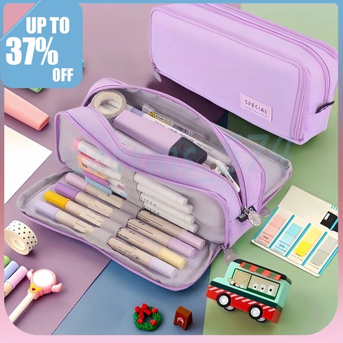 Large pencil case - pencil, multi