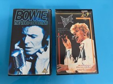 2xDavid Bowie VHS PAL Serious