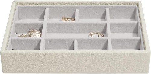 Stackers oatmeal jewellery box - stackers,