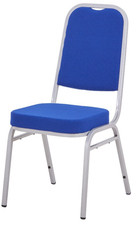 Steel square back banqueting - square,
